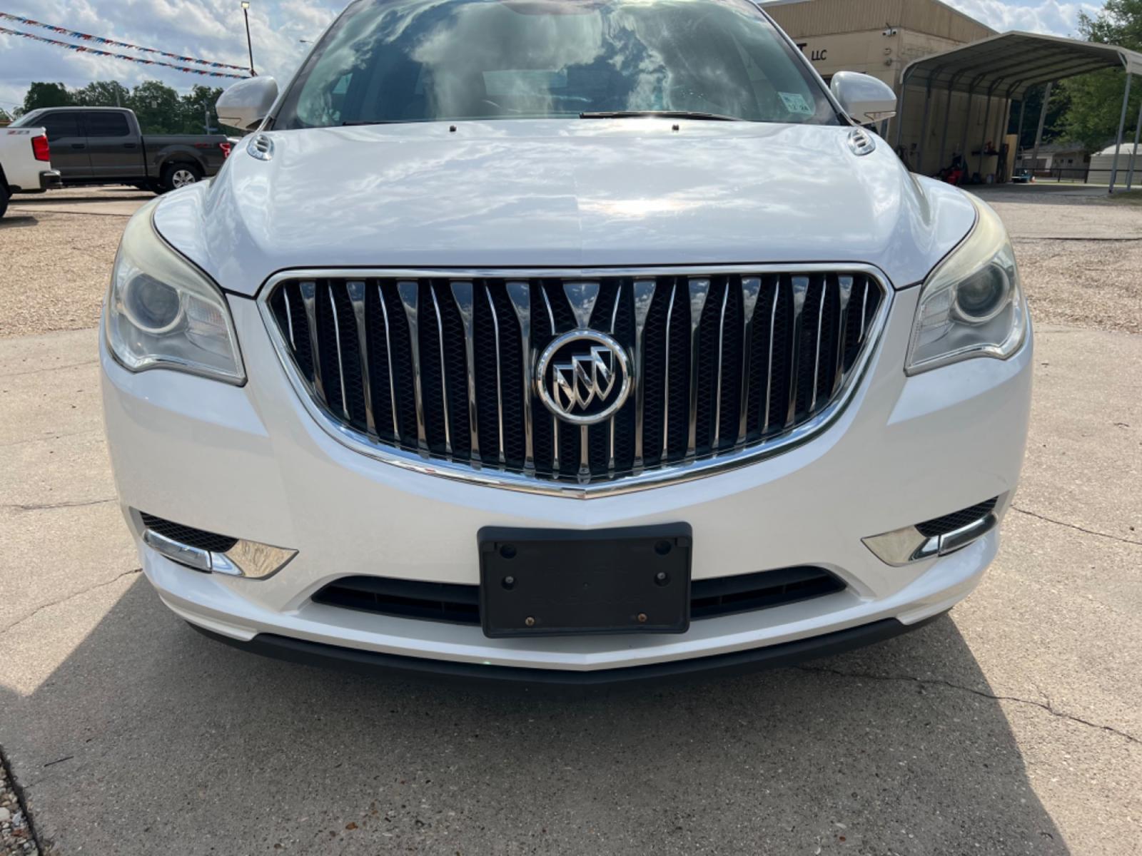 2016 White /Gray Buick Enclave (5GAKRBKD2GJ) with an 3.6 V6 engine, Automatic transmission, located at 4520 Airline Hwy, Baton Rouge, LA, 70805, (225) 357-1497, 30.509325, -91.145432 - 2016 Buick Enclave ****One Owner & No Accidents**** 3.6L V6 Gas, 141K Miles, Heated Leather Seats, 7 Passenger Seating, Sunroof, Backup Camera, Power Windows, Locks & Mirrors, Cold A/C, Bose, Power Liftgate. FOR INFO PLEASE CONTACT JEFF AT 225 357-1497 CHECK OUT OUR A+ RATING WITH THE BETTER BUSINE - Photo #2